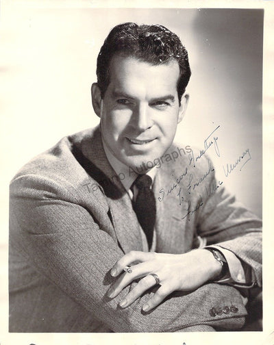 MacMurray, Fred - Signed Photograph
