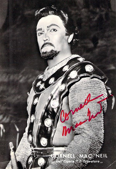 MACNEIL, Cornell (Various Autographs)