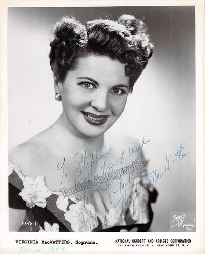 MACWATTERS, Virginia