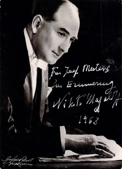 Magaloff, Nikita - Signed Photo 1963