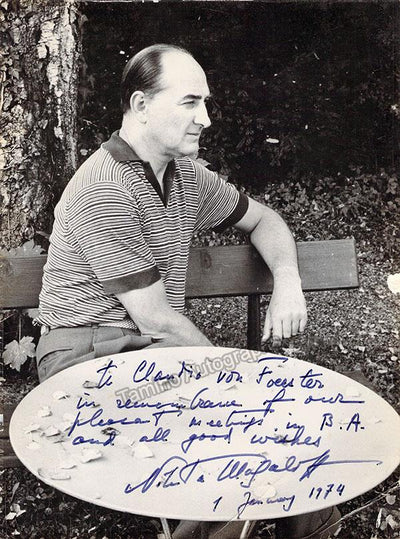 Magaloff, Nikita - Signed Photograph 1974