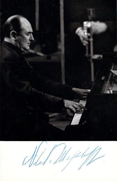 Magaloff, Nikita - Signed Photograph in Performance