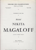 Magaloff, Nikita - Signed Program Paris 1964
