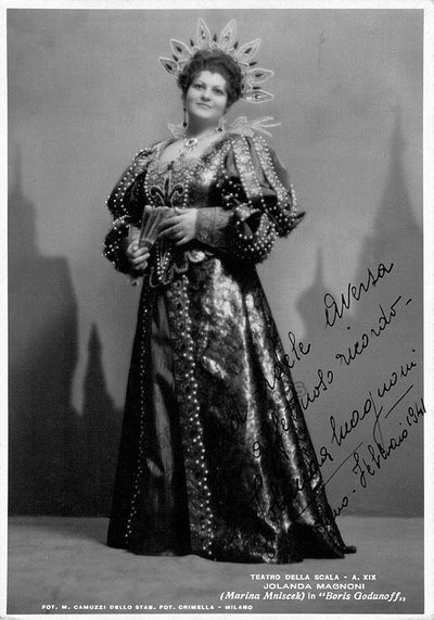 MAGNONI, Jolanda (Various Autographs)