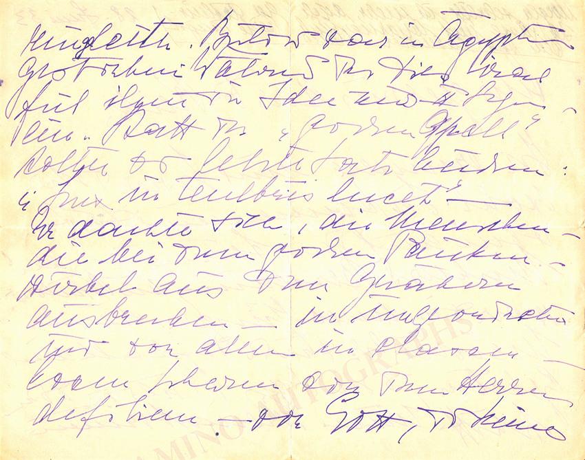 Mahler, Alma - Autograph Letter Signed 1933 - Tamino