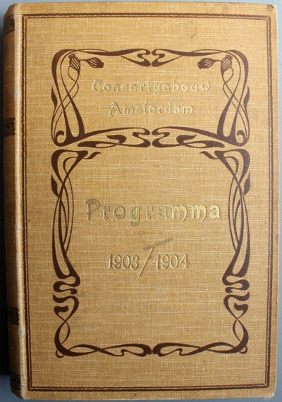 Mahler, Gustav - Concertgebouw Orchestra 1903-1904