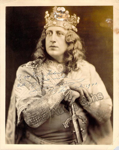 Maison, René - Signed Photo as Lohengrin