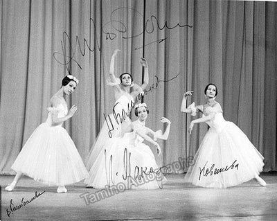 Makarova, Natalia - Dolin, Anton & Others - Signed Photograph