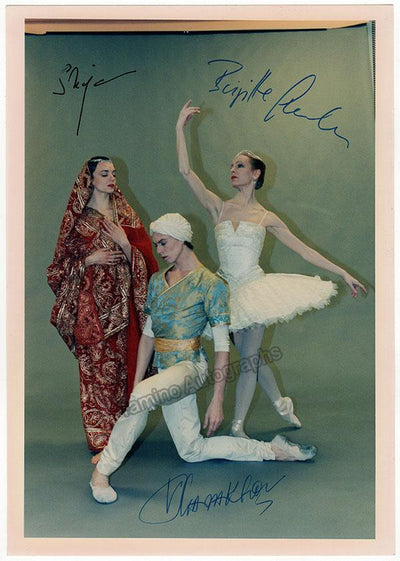 Malakhov, Vladimir - Stadler, Brigitte - Noja, Simona - Triple Signed Photo