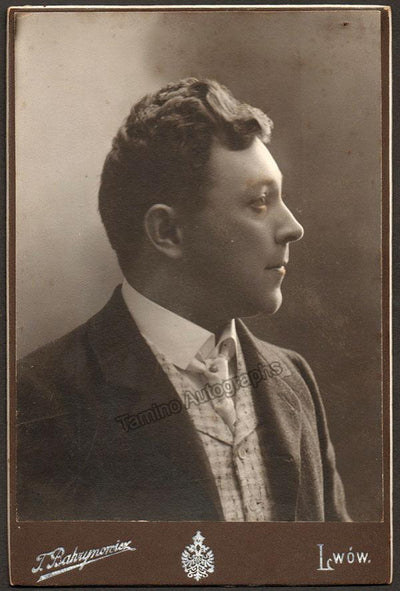 Malawski, Wlodzimierz - Signed Cabinet Photo 1906