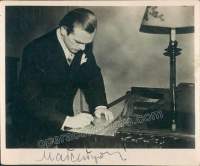 Malcuzynski, Witold - Signed photo