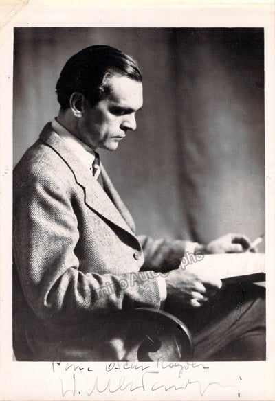 Malcuzynski, Witold - Signed photo