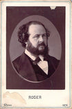 Male Opera Singers - Unsigned Cabinet Photo Lot of 19 - Paris 1874-1876
