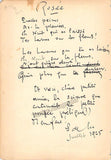 Malipiero, Gian Francesco - Autograph Music Quote Signed 1920