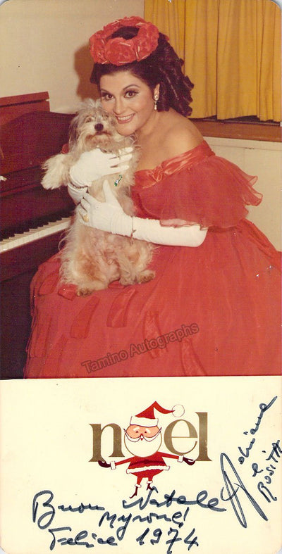 MALIPONTE, Adriana (Various Autographs)