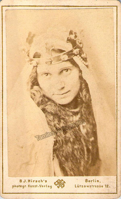 Mallinger, Mathilde - Vintage CDV