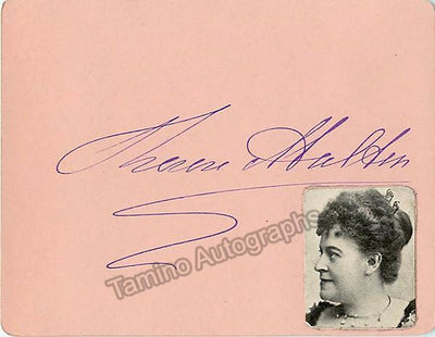 Malten, Therese - Signed Card