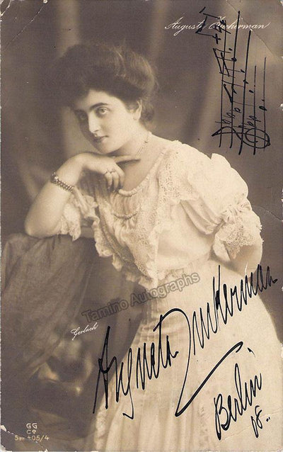 Mana-Zucca - Signed Photograph 1908