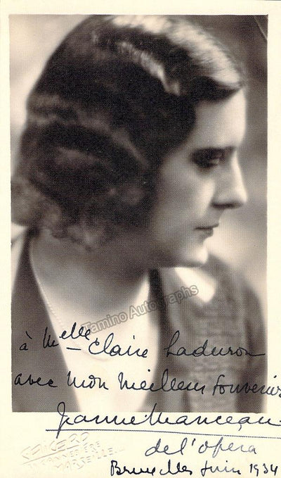 MANCEAU, Jeanne