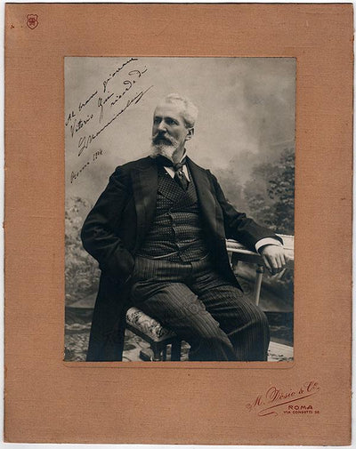 Mancinelli, Luigi - Large Signed Photo 1904