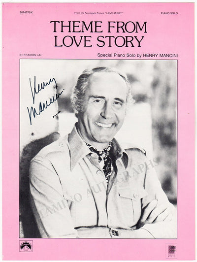 Mancini, Henry - Signed Score