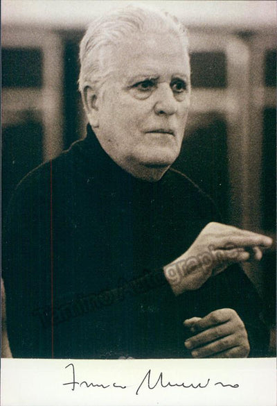 Mannino, Franco - Signed Photo