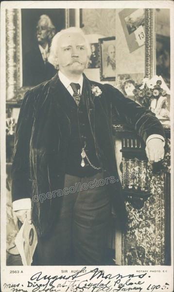 Manns, August - Photo postcard