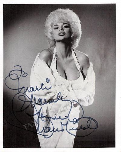Mansfield, Jayne - Signed Glamour Photo