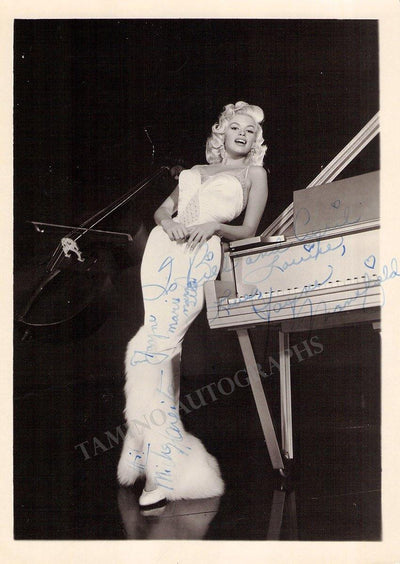 Mansfield, Jayne - Signed Photograph