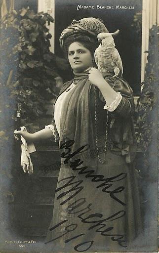 MARCHESI, Blanche Signed Photo Genuine Signed Tamino