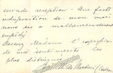 Marchesi, Mathilde - Autograph Note Signed