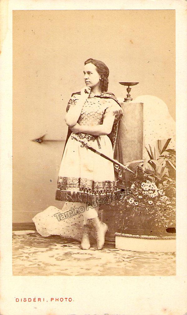 Marchisio, Barbara - Unsigned Vintage CDV in role