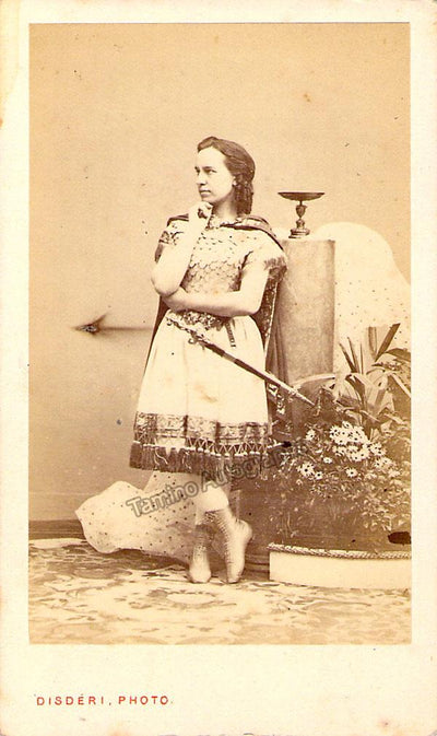 Marchisio, Barbara - Unsigned Vintage CDV in role