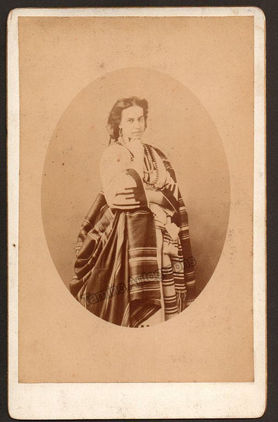 Marchisio, Barbara - Vintage Cabinet Photo in Role