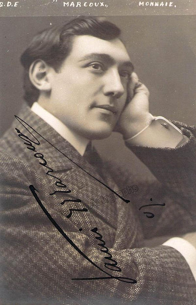 MARCOUX, Vanni (Various Autographs)