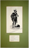 Mario, Giovanni - Signed Card 1872 and Print