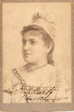 Mark-Neusser, Paula - Signed Cabinet Photo as Eva 1896