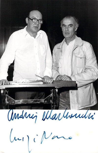 Markowski, Andrzej - Nono, Luigi - Signed Photo