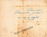 Marmontel, Antoine Francois - Autograph Letter Signed