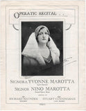Marotta, Yvonne - Marotta, Nino - Double Signed Program