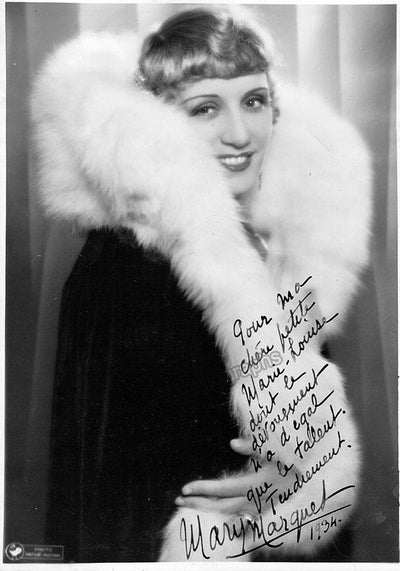 Marquet, Mary - Signed Photo