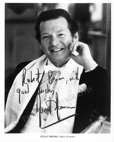 Marriner, Neville - Signed Photograph