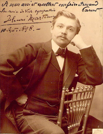 Marteau, Henri - Signed Photograph