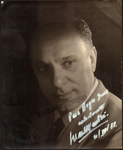 Martini, Juan Emilio - Large Signed Photo