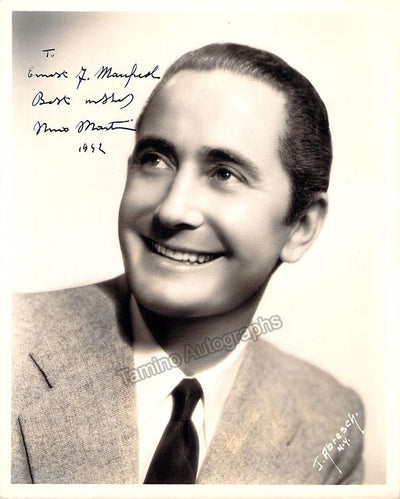 Martini, Nino - Signed Photo 1942