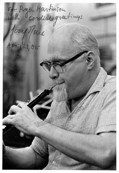 Marx, Josef - Signed Photo 1975