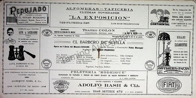 Mascagni, Pietro - 2 Programs Conducting Opera 1922