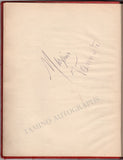 Mascagni, Pietro - Signed Cavalleria Rusticana Score 1925