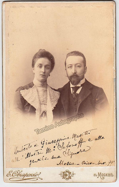 Masetti, Umberto - Signed Photo