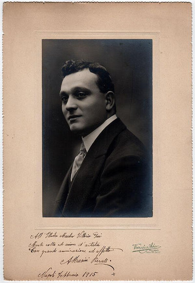 Masini Pieralli, Angelo -  Large Signed Photo 1915